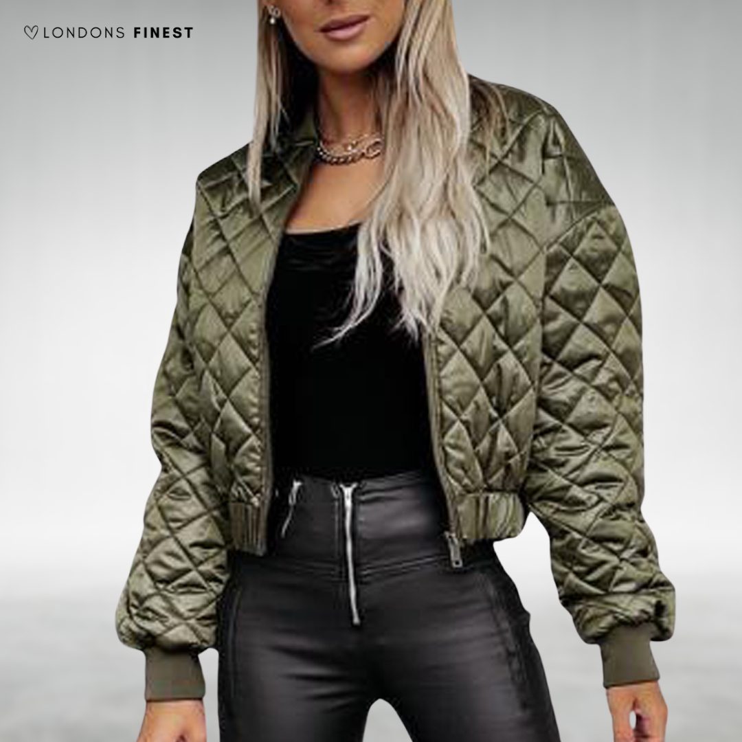 Leona™ Quilted Zip-Up Jacket