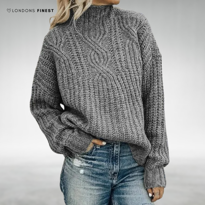 Tonia™ Cozy Knitted Turtleneck Sweater