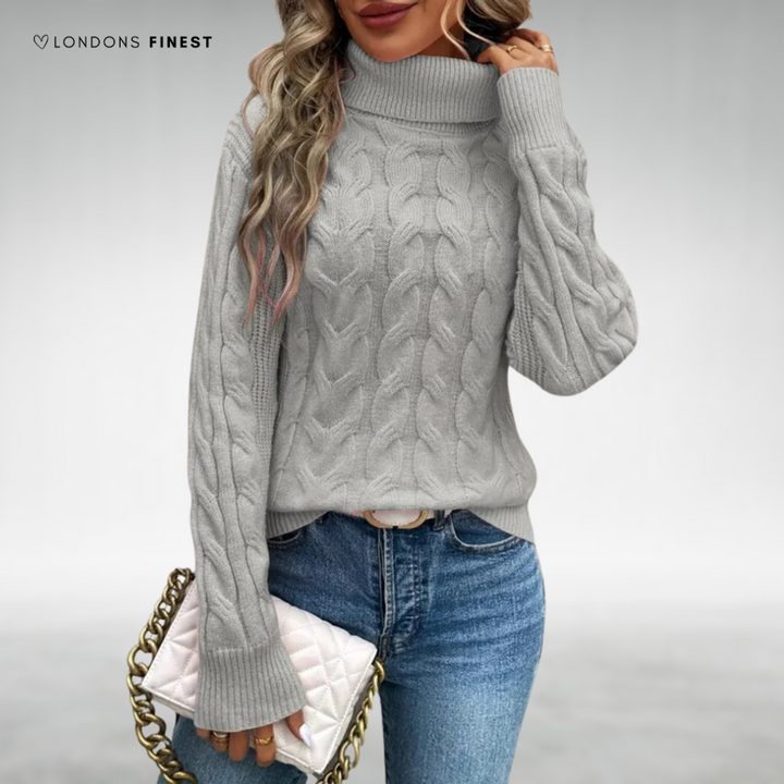 Emily™ Knitted Turtleneck Sweater