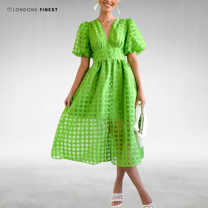 Maisha™ Elegant Mesh Summer Dress