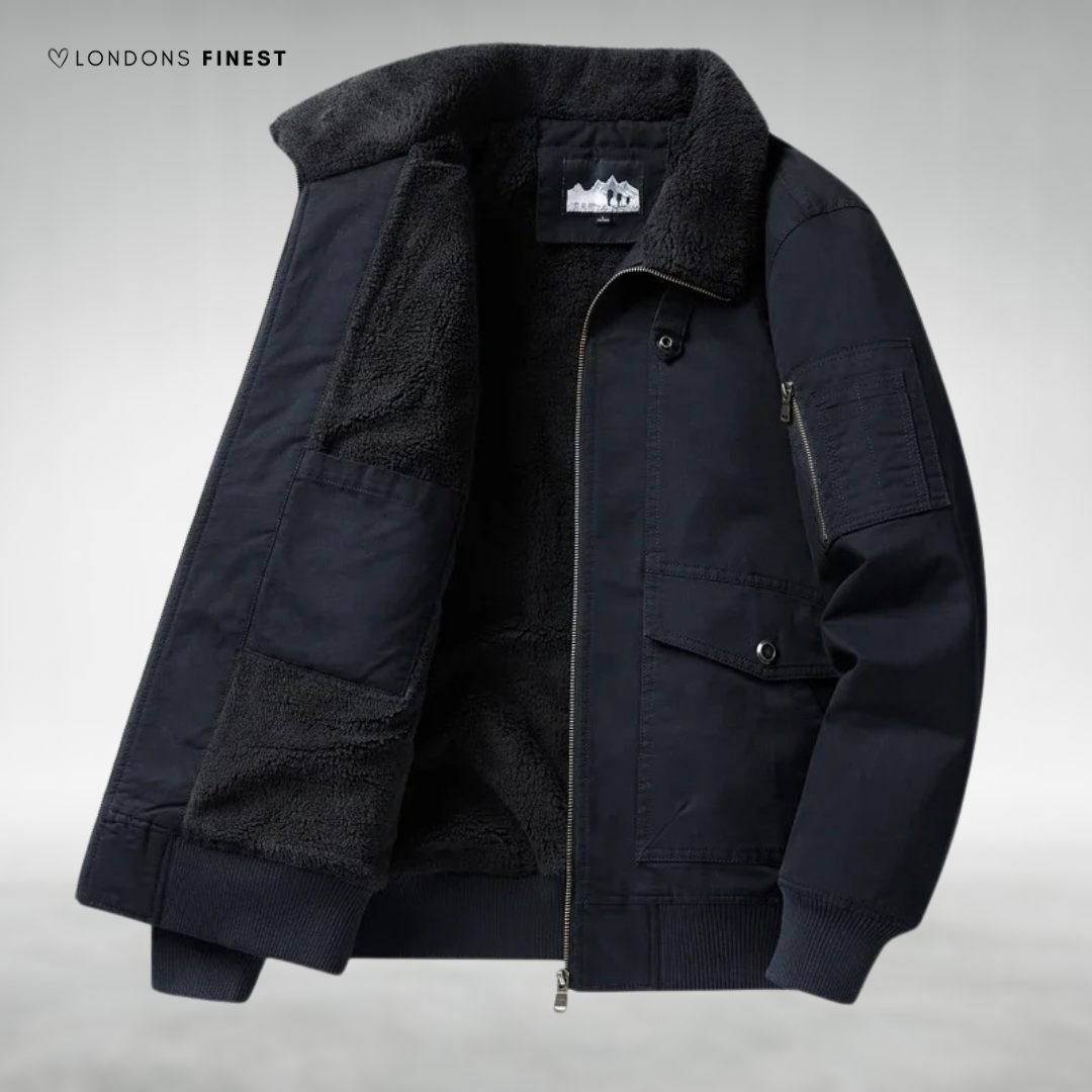 Perce™ Men's Fleece-Lined Winter Jacket
