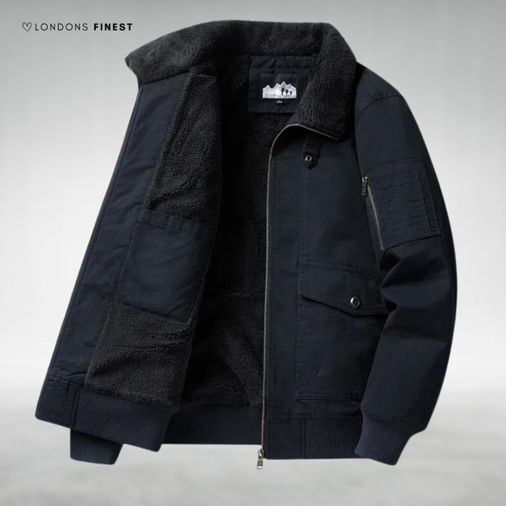 Perce™ Men's Fleece-Lined Winter Jacket