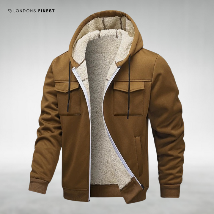 Leonard™ Men's Fleece-Lined Zip-Up Jacket
