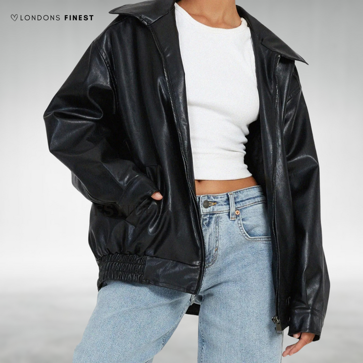 Larsen™ Relaxed Leather Jacket