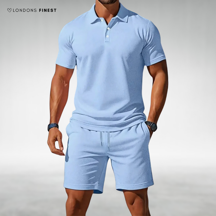 Logan™ Comfortable Polo & Shorts Set
