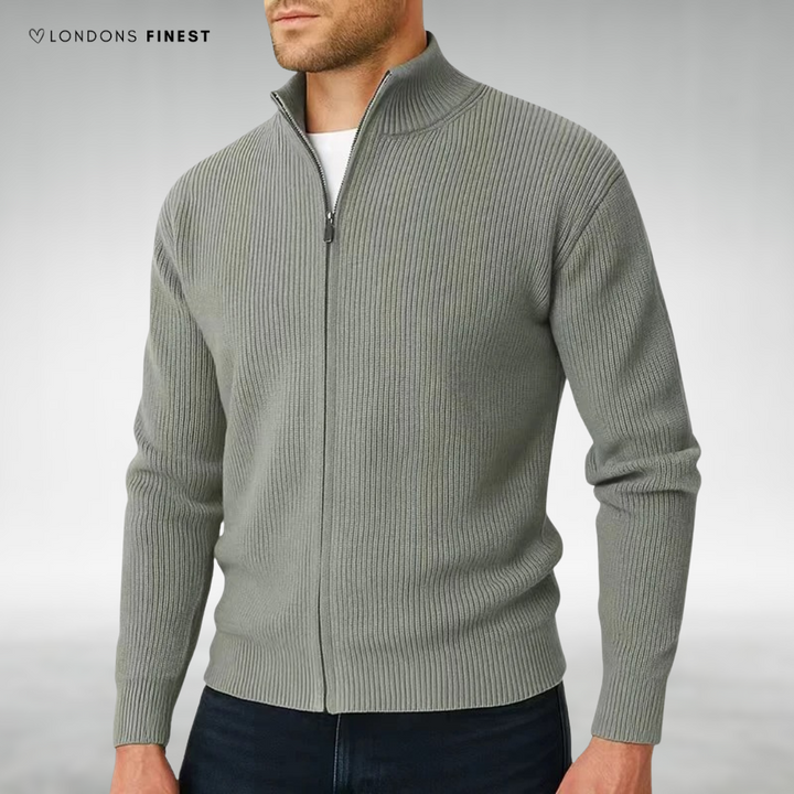 Calvin™ Men's Knitted Zip-Up Cardigan