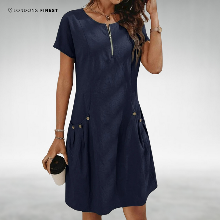 Sophia™ Elegant Zip Dress