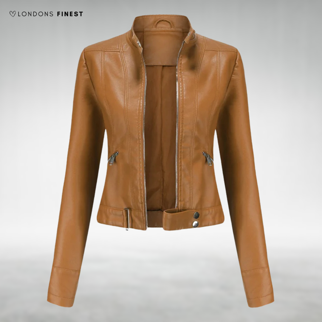 Lacey™ Elegant Leather Jacket