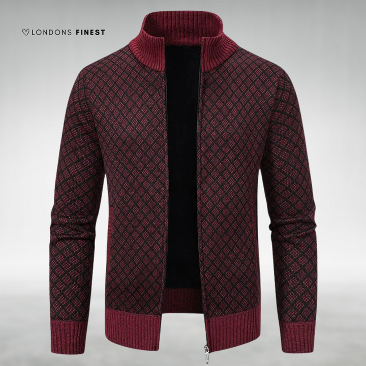 Ronald™ Men's Knitted Zip-Up Cardigan