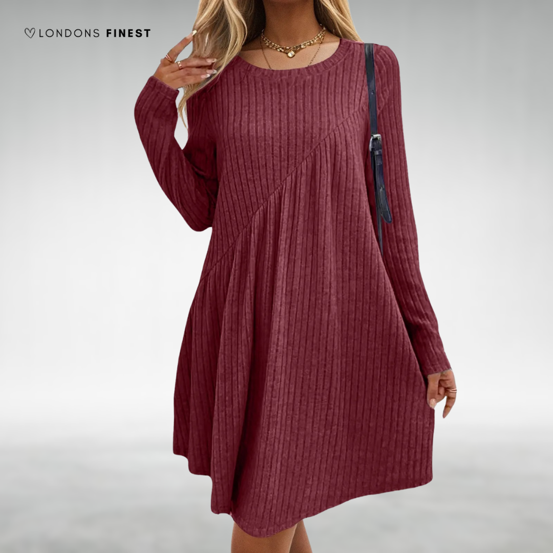 Jean™ Elegant Long Sleeve Dress