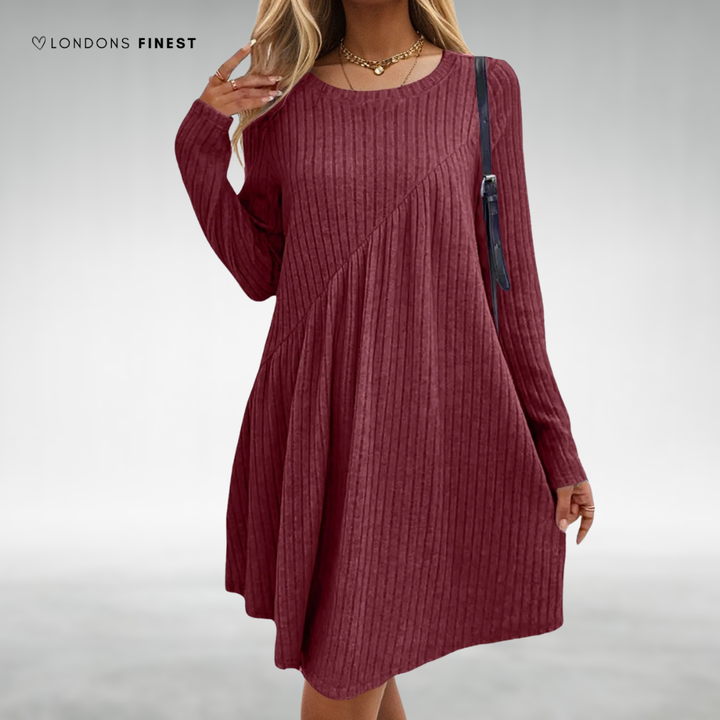 Jean™ Elegant Long Sleeve Dress