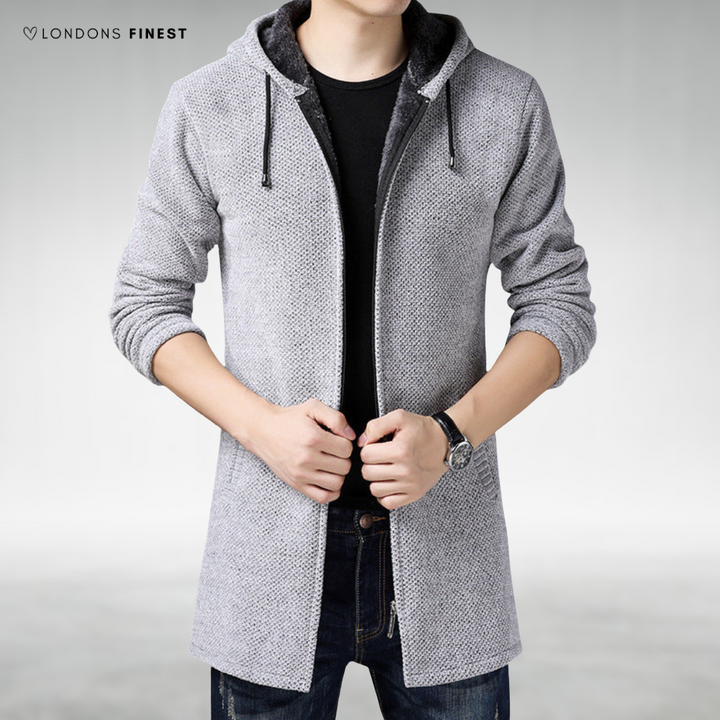 Greg™ Men's Hooded Knit Cardigan