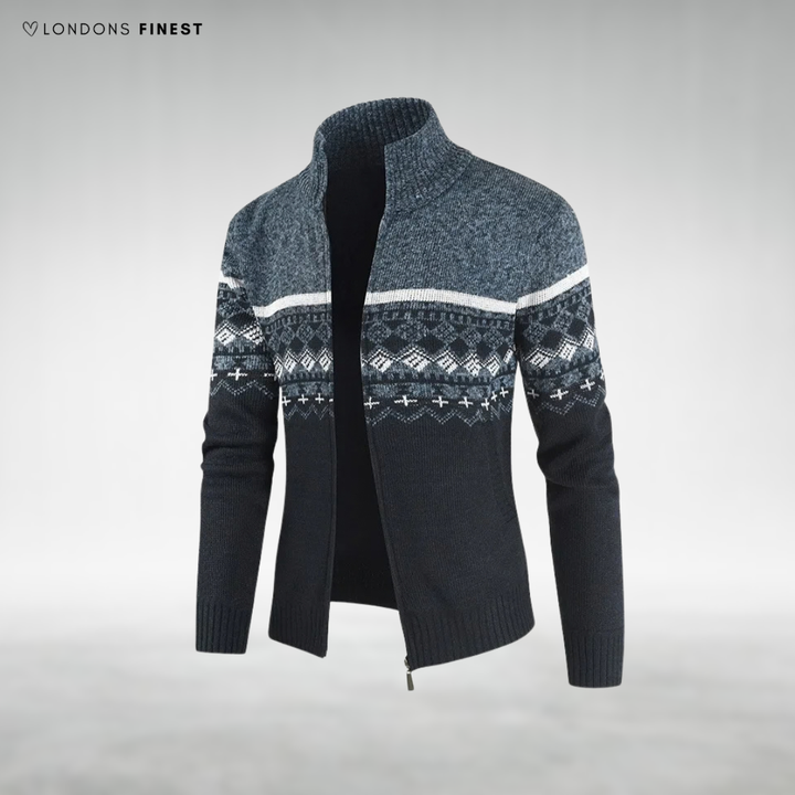 Jordan Nordic Zip-Up Cardigan