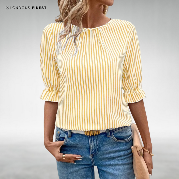 Julia™ Elegant Striped Blouse