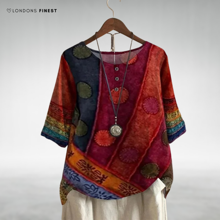 Elana™ Artistic Boho Top