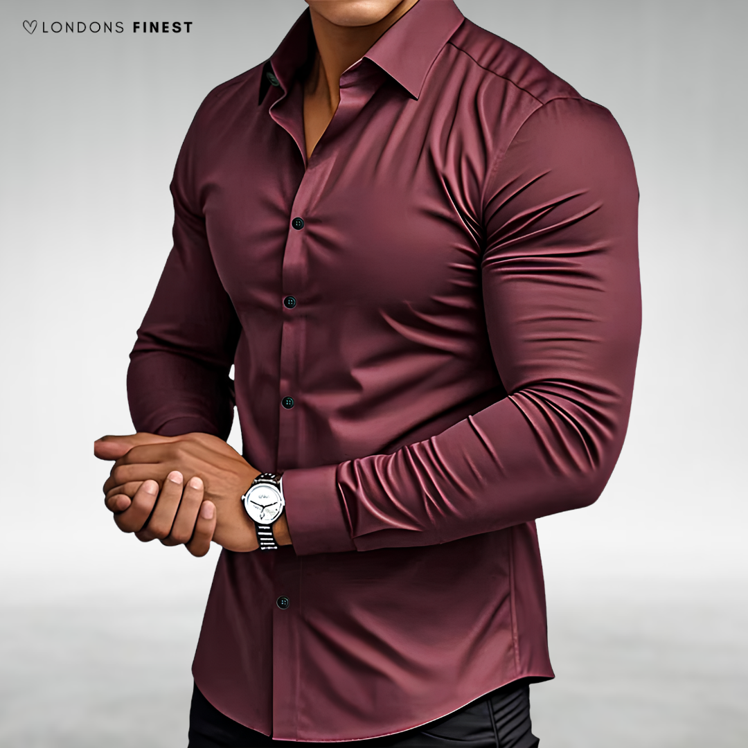 George Tailored Long-Sleeve Shirt
