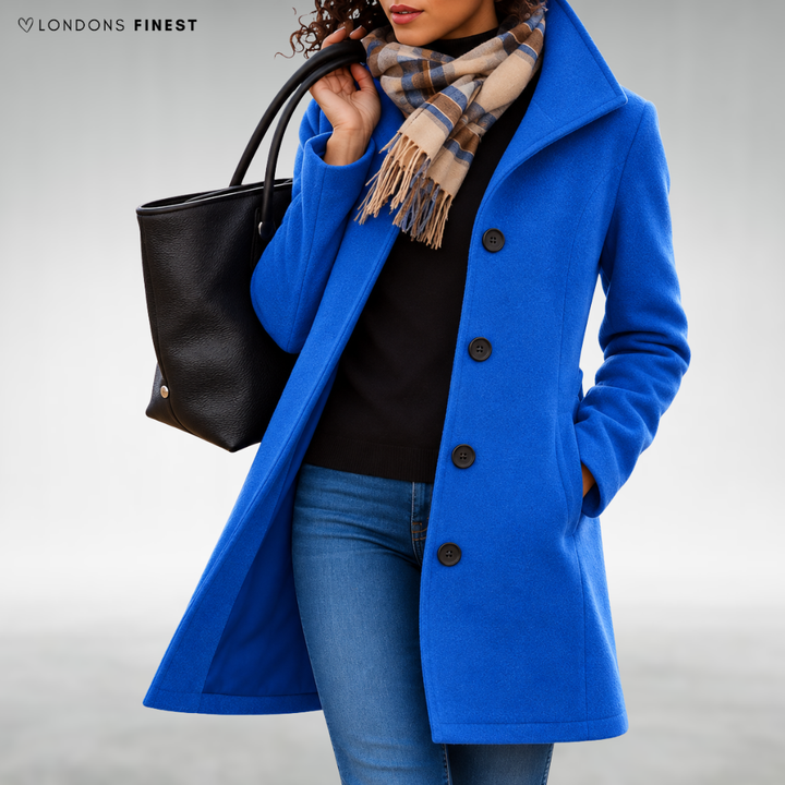 Jane Elegant Button-Front Coat