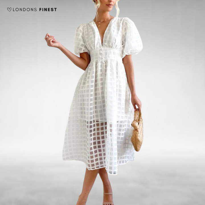 Maisha™ Elegant Mesh Summer Dress
