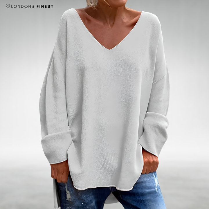 Bianca Relaxed V-Neck Top