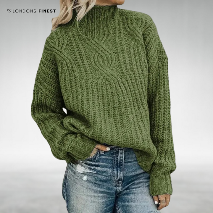 Tonia™ Cozy Knitted Turtleneck Sweater