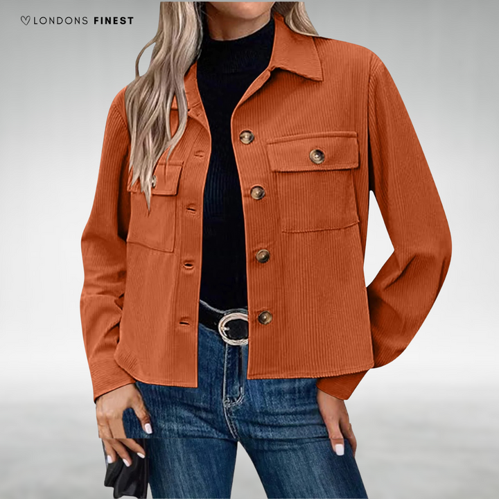 Fiona™ Stylish Corduroy Jacket