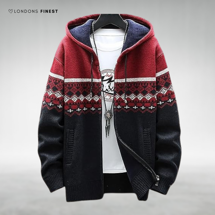 Clinton™ Classic Knitted Zip-Up Cardigan