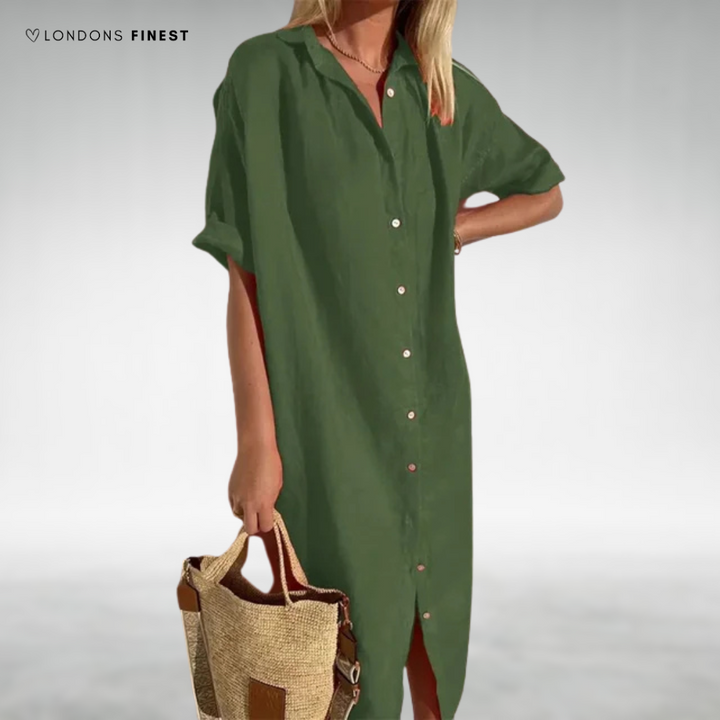 Saundra™ Elegant Midi Dress