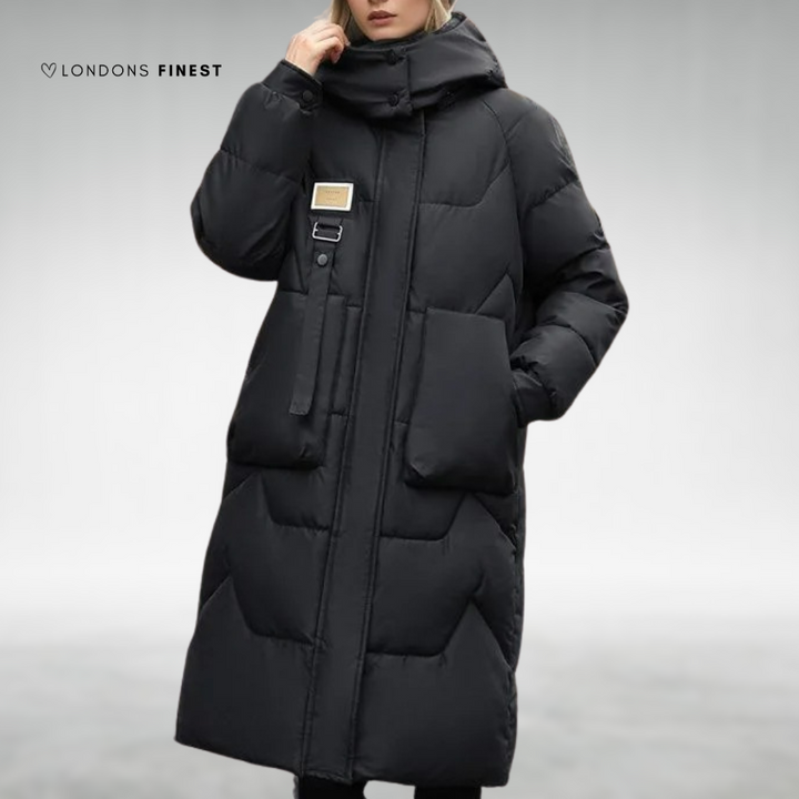 Yvonne™ Stylish Long Waterproof Puffer Jacket