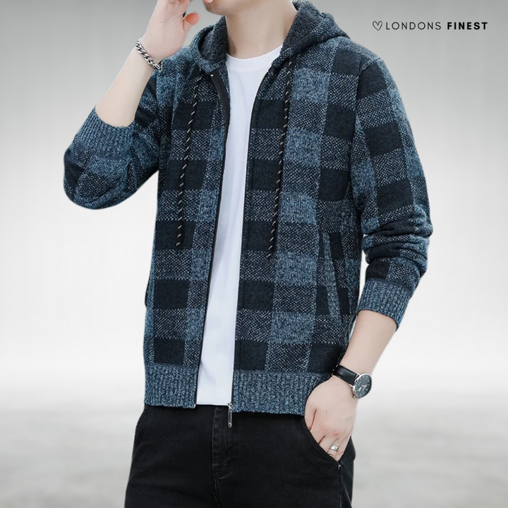 Caleb™ Men's Hooded Cardigan