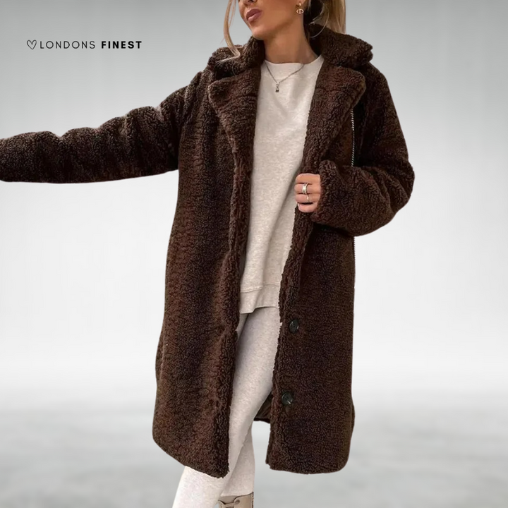 Olga™ Elegant Women's Teddy Coat