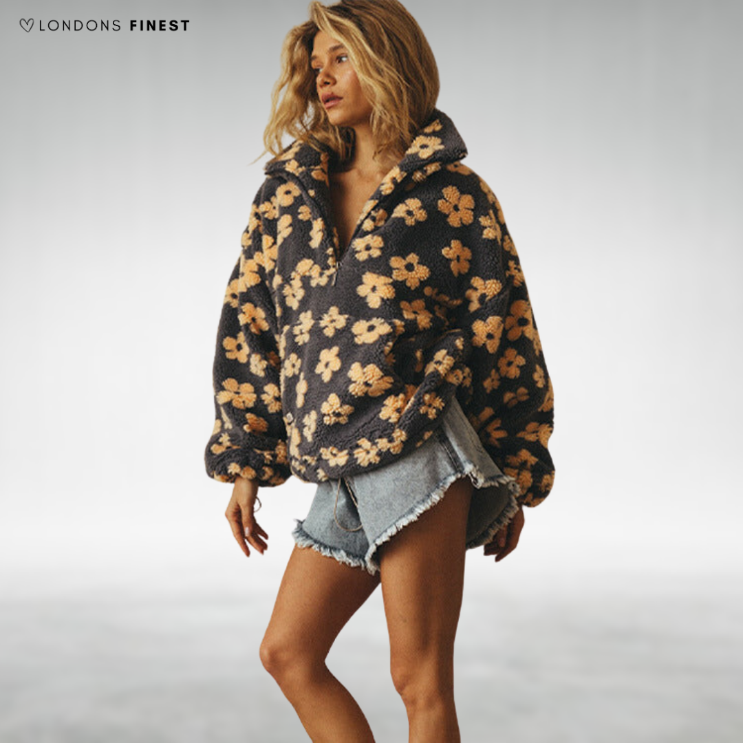 Dahlia™ Cosy Floral Jumper