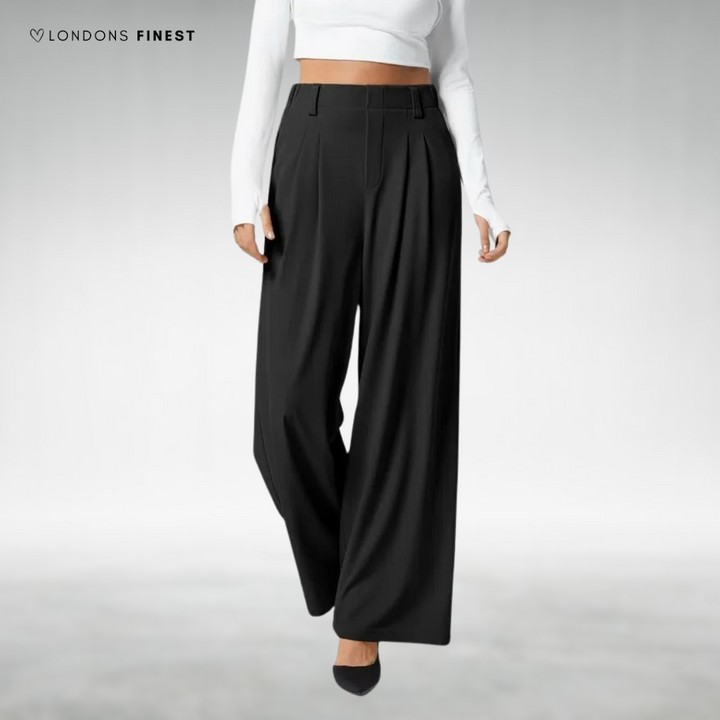 Foley™ Elegant Wide-Leg Trousers
