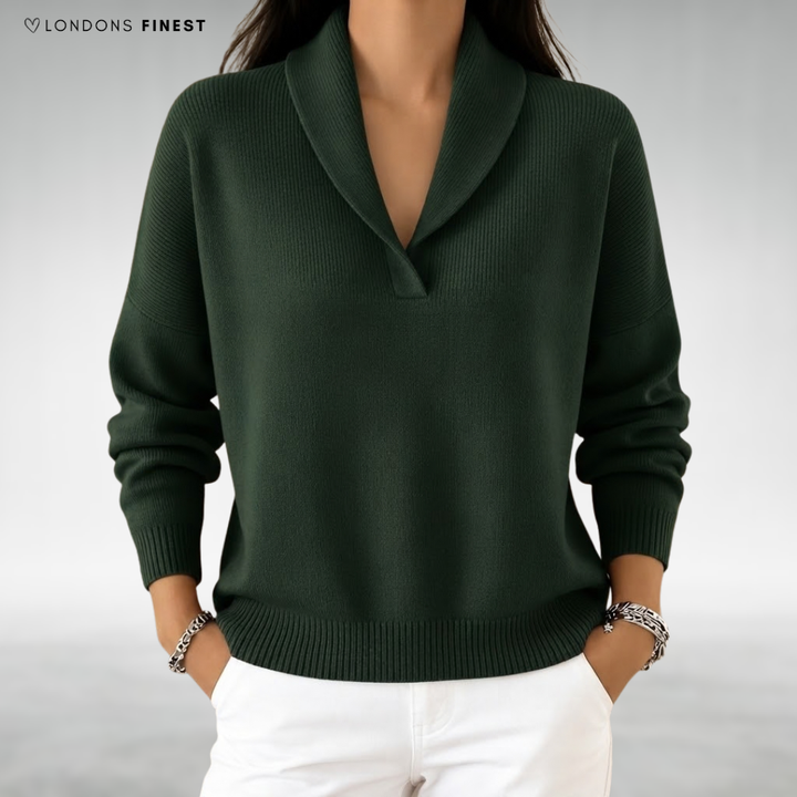 Anne Elegant Collared Jumper