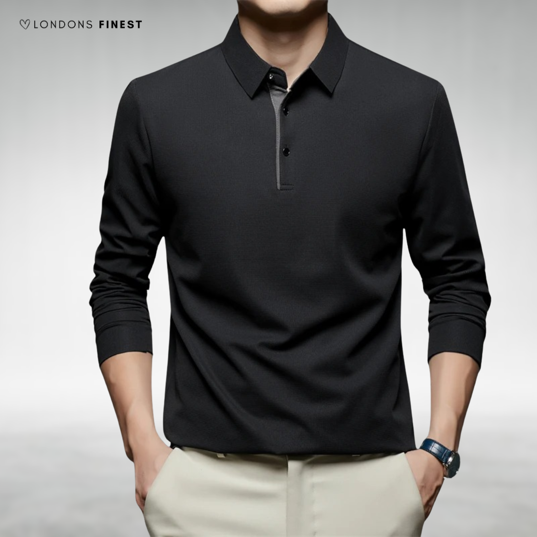 Collin™ Men's Long Sleeve Polo