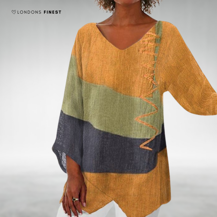 Mendez™ Loose Fit Long Sleeve Top