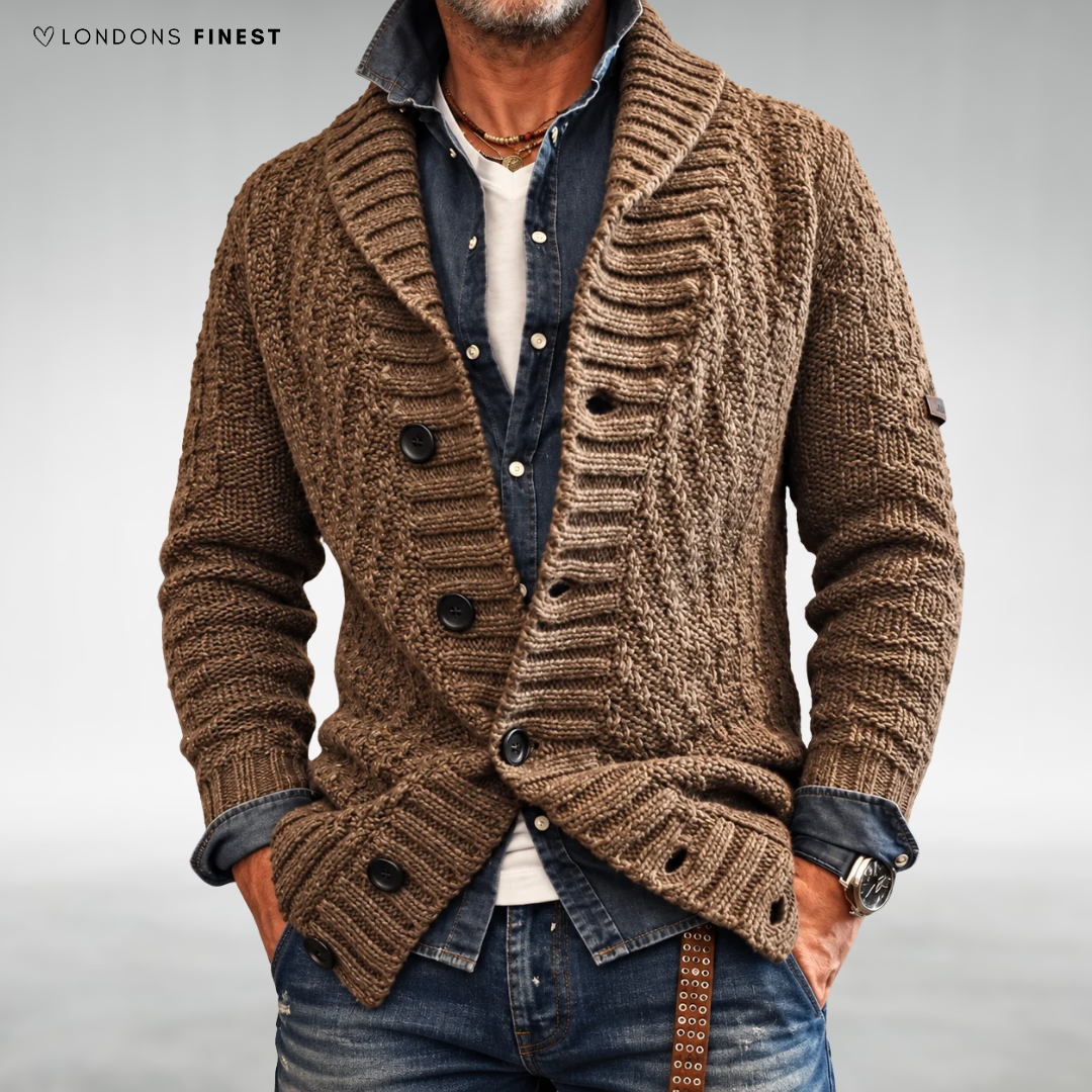 William Chunky Knit Cardigan