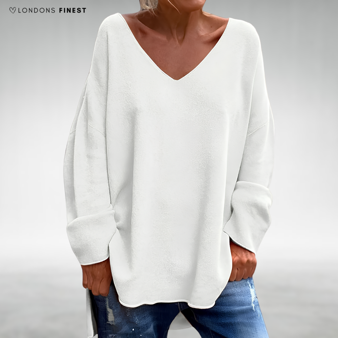 Bianca Relaxed V-Neck Top