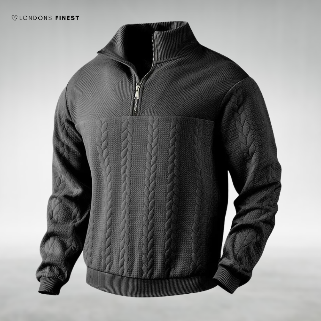Wilbur™ Vintage Half-Zip Sweater