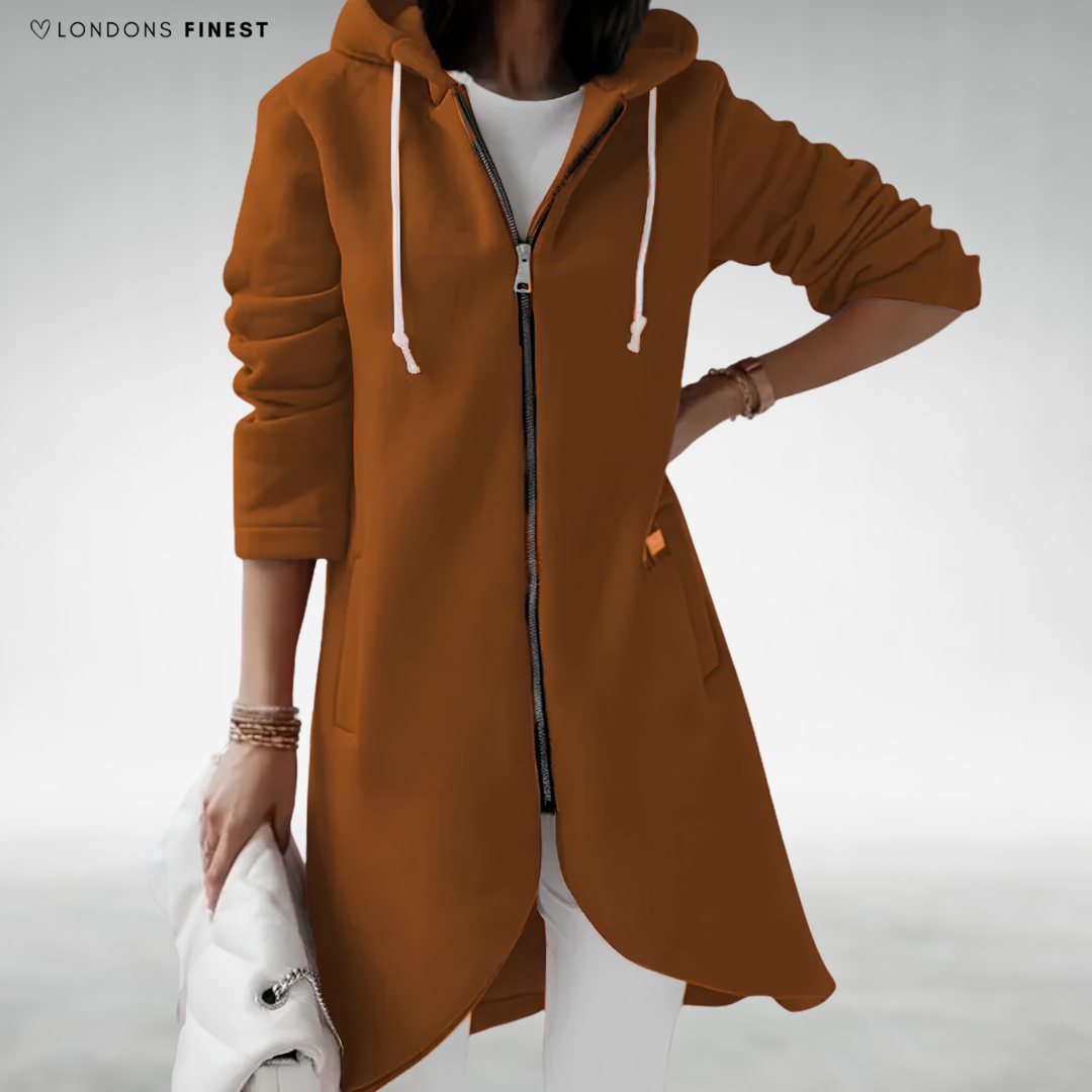 Angela Longline Hooded Jacket
