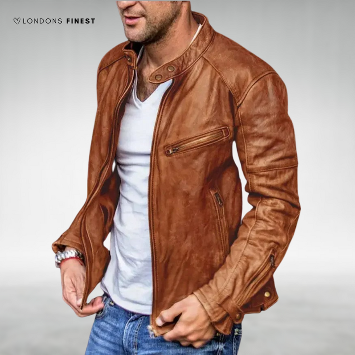 Wallace™ Men's Leather Jacket