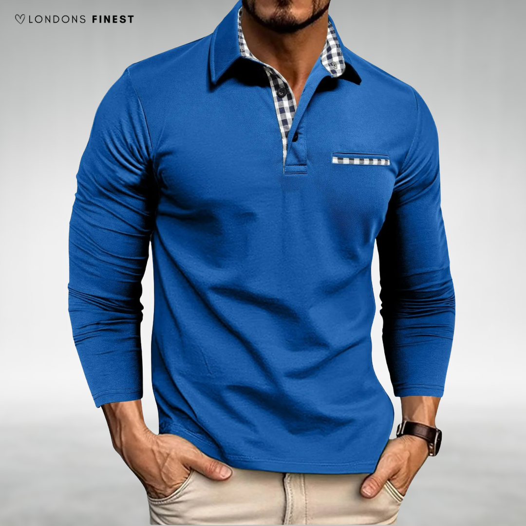Edward Classic Long-Sleeve Polo Shirt