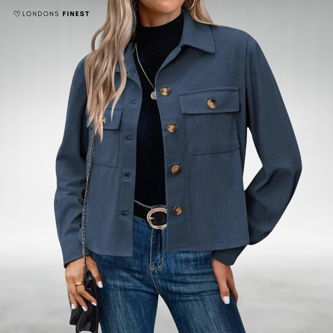 Fiona™ Stylish Corduroy Jacket