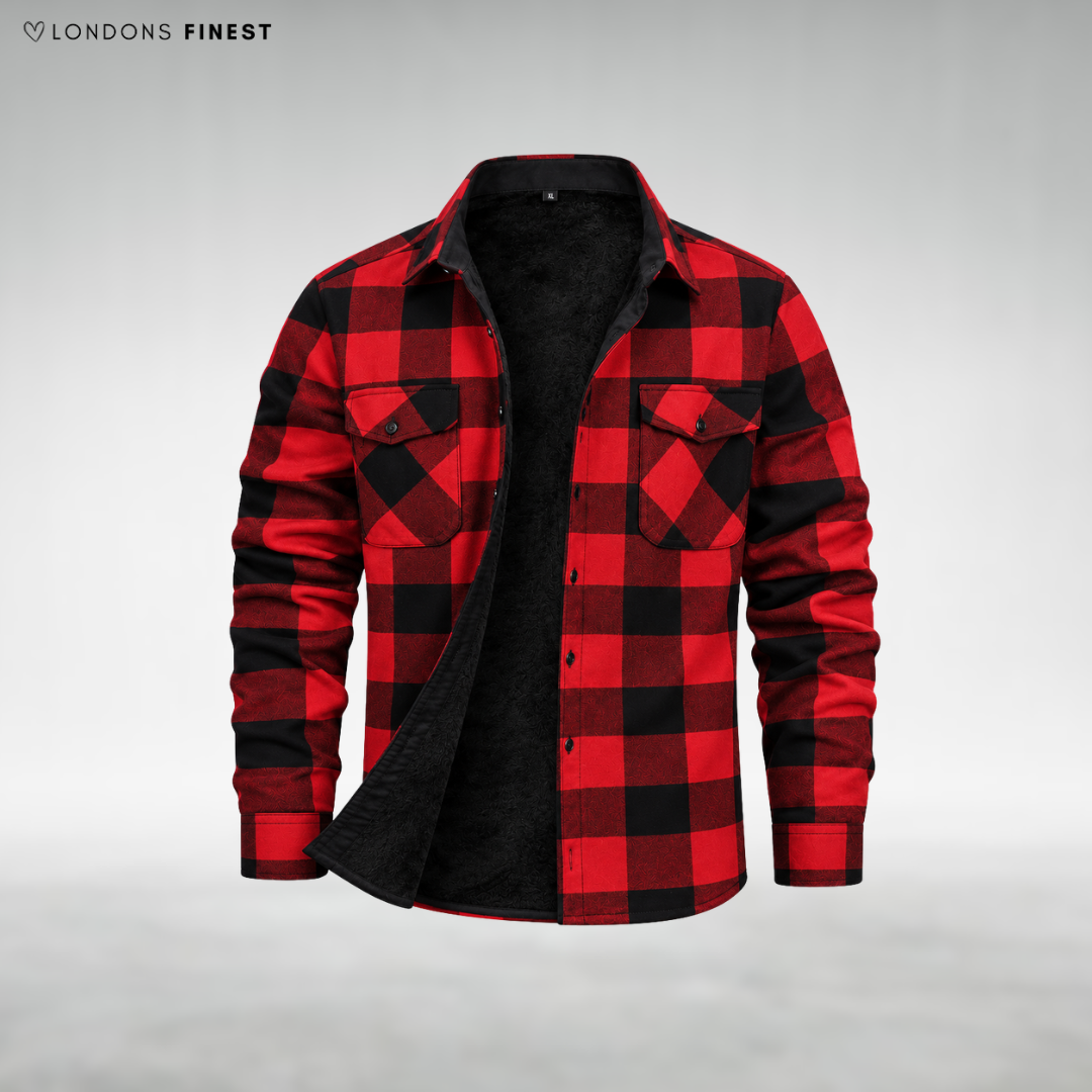 Lemuel Fleece-Lined Checked Shirt