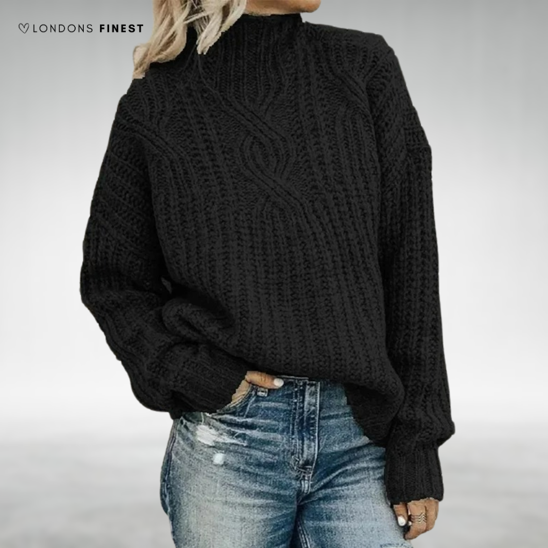 Tonia™ Cozy Knitted Turtleneck Sweater