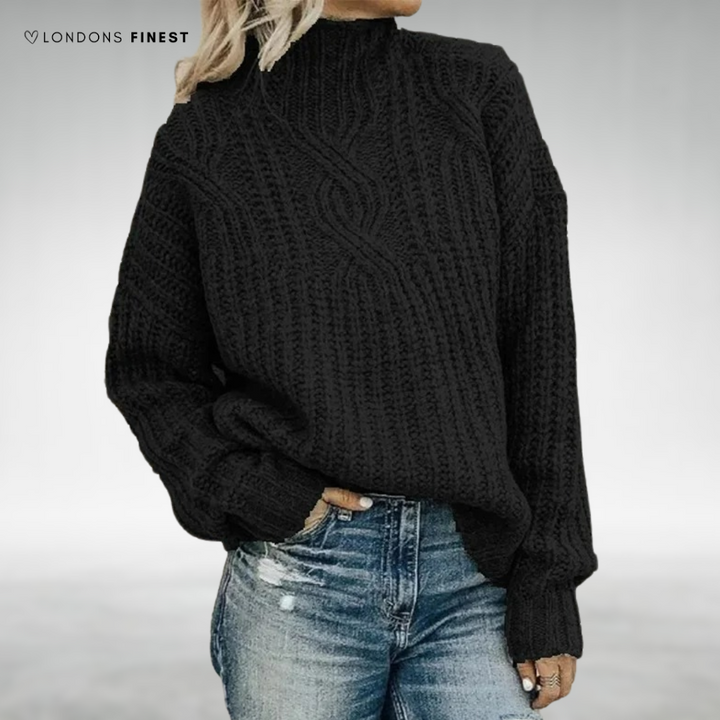 Tonia™ Cozy Knitted Turtleneck Sweater