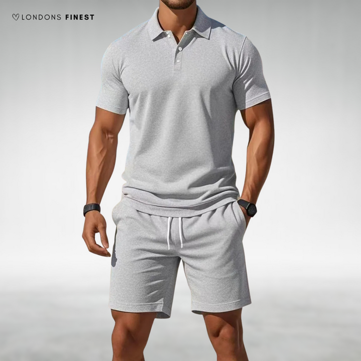 Logan™ Comfortable Polo & Shorts Set