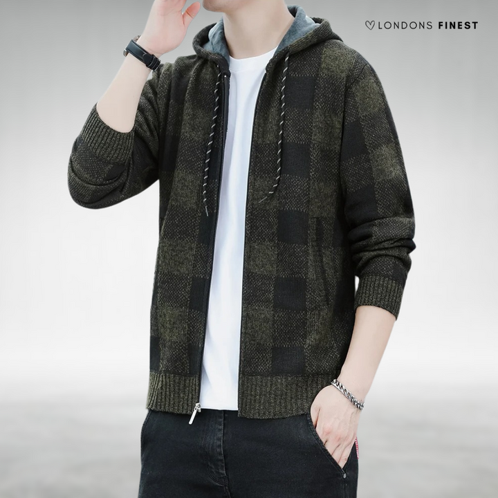 Caleb™ Men's Hooded Cardigan