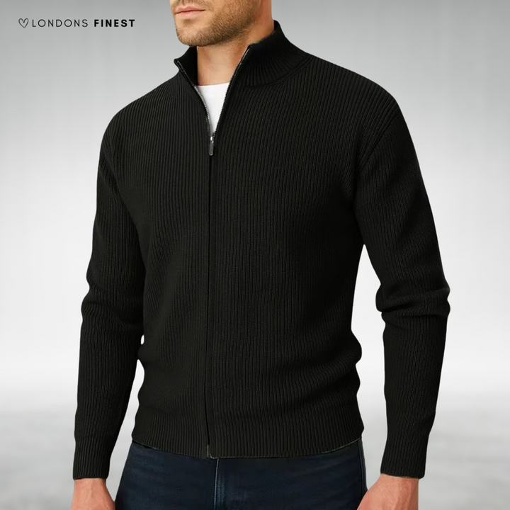 Calvin™ Men's Knitted Zip-Up Cardigan