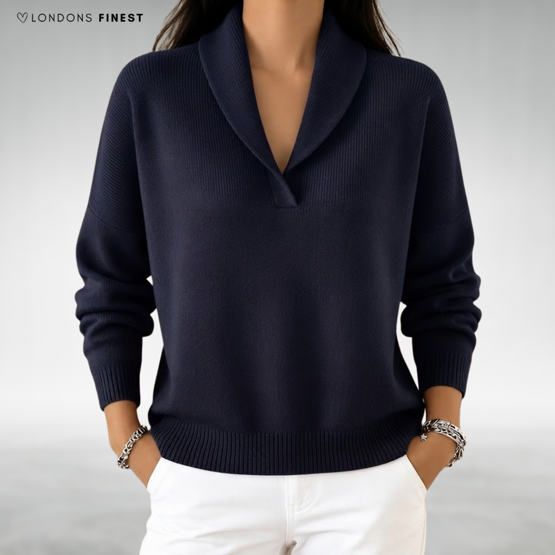 Anne Elegant Collared Jumper