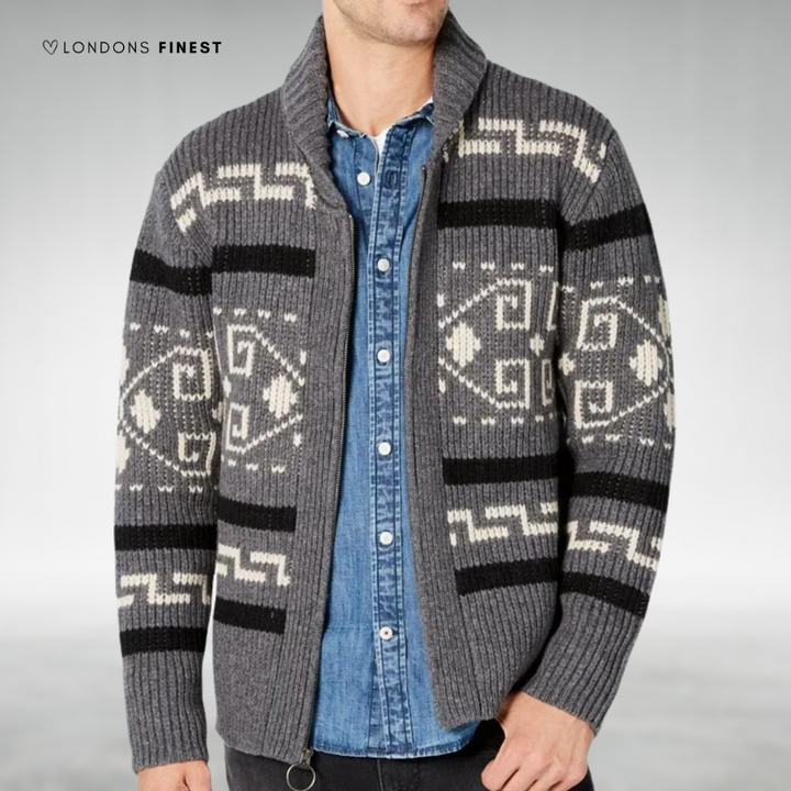 Warner™ Men's Knitted Cardigan